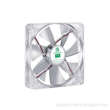 Transparent Hard disk Cooler Fan 14cm , led Cooling Fan For